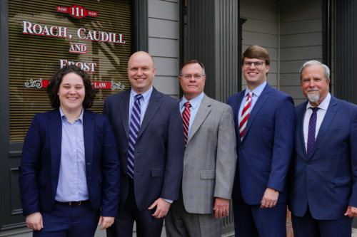 Roach, Caudill, and Frost Lawyers on Main Street Canton